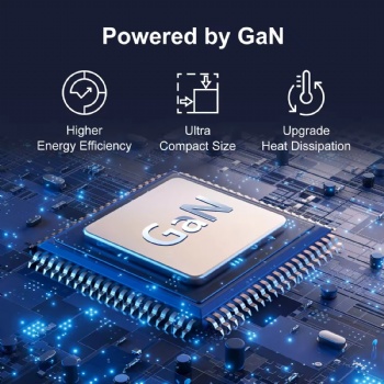 35W 2 Type C Port Super Slim GaN Mini Phone Fast Charger