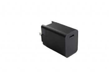 30W Single Port GaN USA Plug Charger